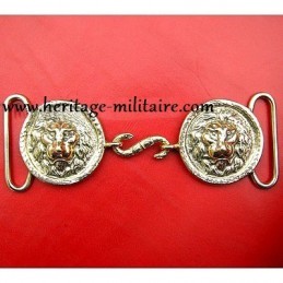 Closure belt of light cavalry officer "lion head"