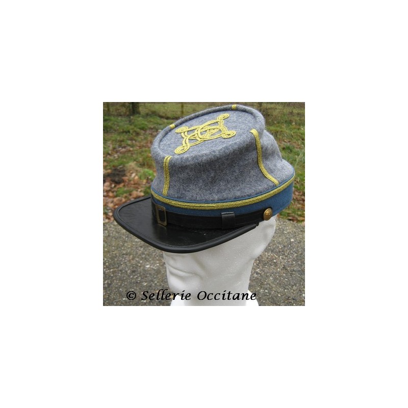 CS officer cap grey Infantry.