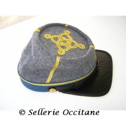 CS officer cap grey Infantry.