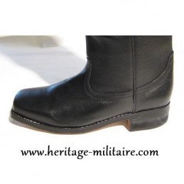 Cavalry boots model n°1 with the tip hedge of the boot