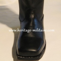 Cavalry boots model n°1 with the tip hedge of the boot