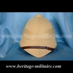 Casque beige de l'Empire colonial Napoléon III