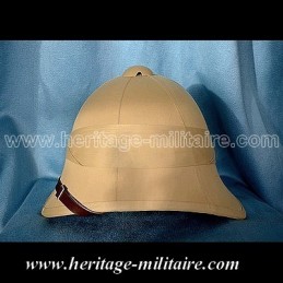 Casque beige de l'Empire colonial Napoléon III