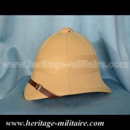 Casque beige de l'Empire colonial Napoléon III