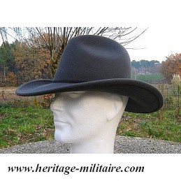 Soft felt grey hat