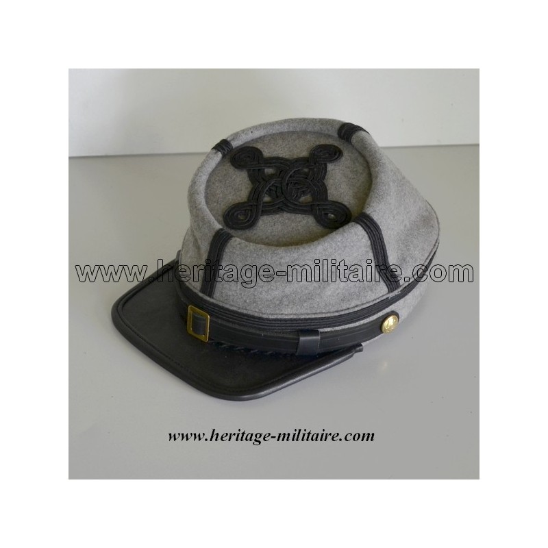 CS officer cap grey black stripe