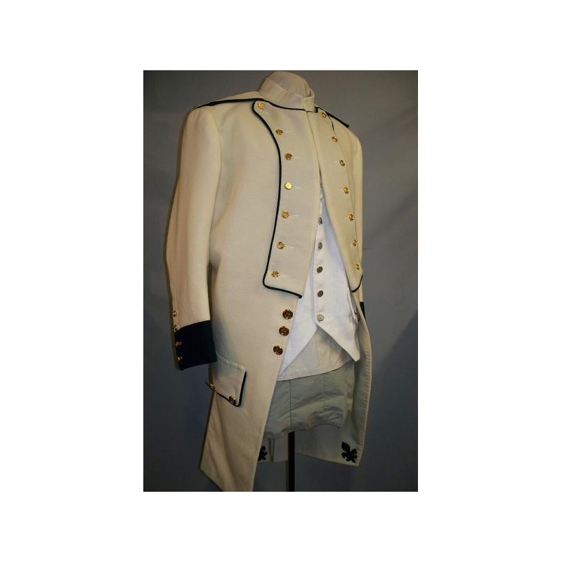 Uniforme Français regt de Saintonge 1777 