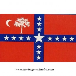 Drapeau South of Carolina Sovereignty