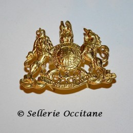 Insigne de casque Britannique d'officier du génie 1879