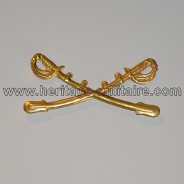  Cavalry metal badge Indian War 1870