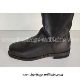 Cavalry boots model n°2 with round toe