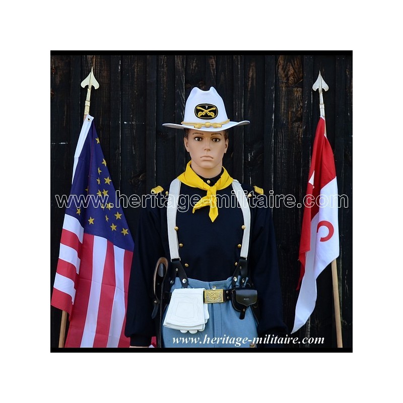 Set uniform parade oF officer "Shell Jacket Cavalry Roundabout 1854 - 1871" Union. Set uniform parade oF officer "Shell Jacket Cavalry Roundabout 1854 - 1871" Union.