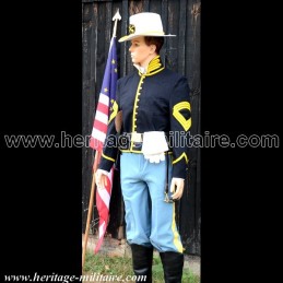Set uniforme de cavalier "Shell Jacket Cavalery 1854 - 1871" Union.