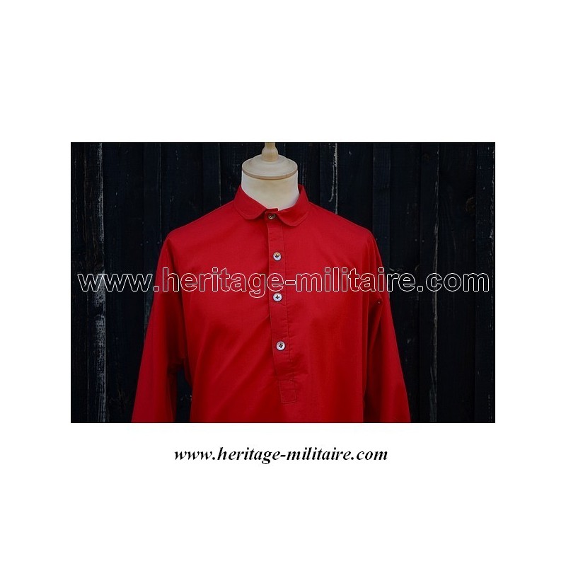 Chemise rouge