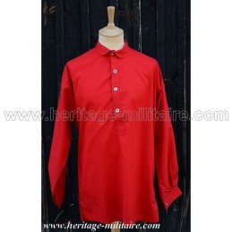 Chemise rouge