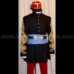 Complete uniform of Colonel of the Zouaves France 1850-1880