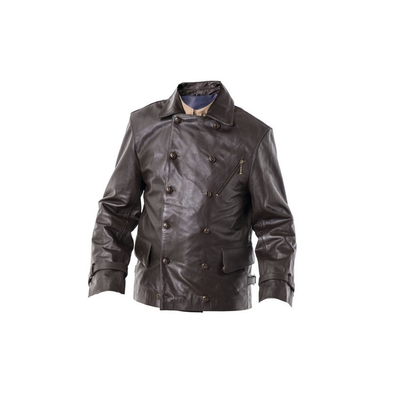 manteau cuir allemand ww2