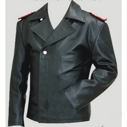 Veste en cuir d'équipage de char allemand WWII