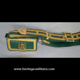 Officier Hussard cartridge box 1st Empire