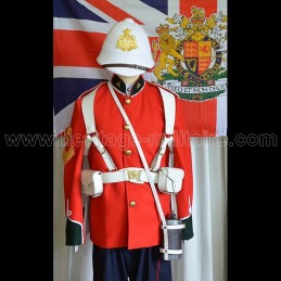 Set uniforme complet British Infantry 24th foot regt Zulu War 