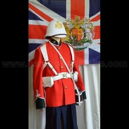 Set uniforme complet British Infantry 24th foot regt Zulu War 