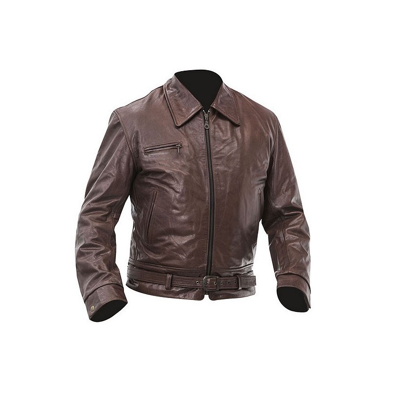 Blouson en cuir de pilote de chasse Allemand WWII mod 2