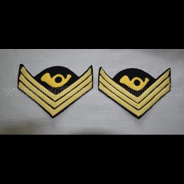 Chevrons de cavalerie "trompette" US