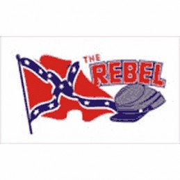 Flag confederate The Rebel