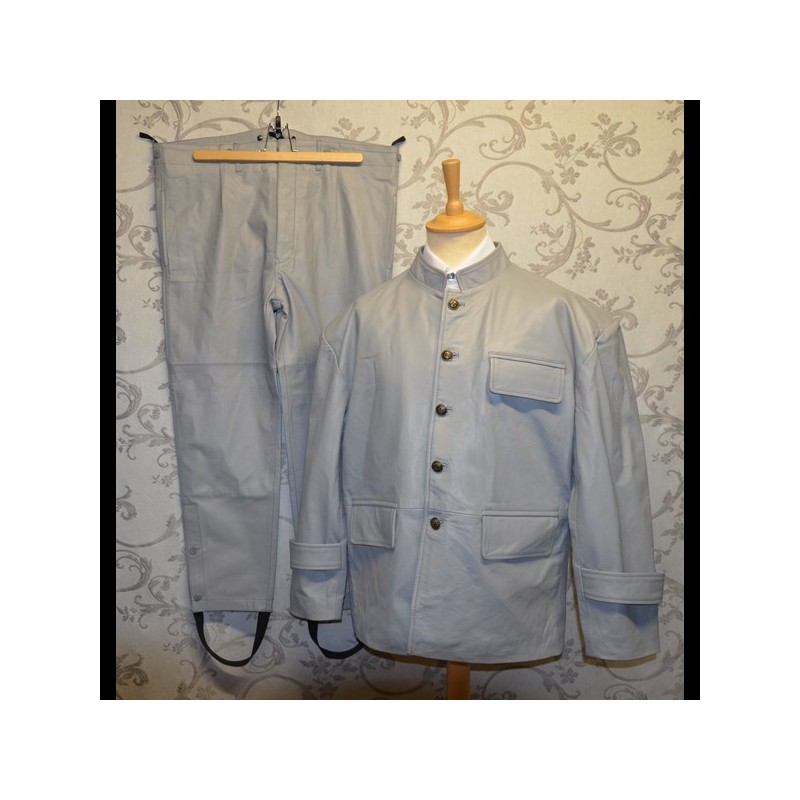 Set uniforme de sous-marinier en cuir équipage "U-Boat" Allemand WWII