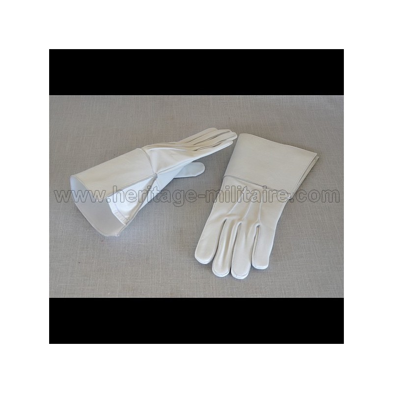 Gants de service pour homme blancs L/XL - Achat/Vente WHITES CHEFS