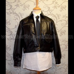 Germain leather jacket pilot fighter WWII mod 1