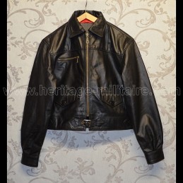 Blouson en cuir de pilote de chasse Allemand WWII mod 1