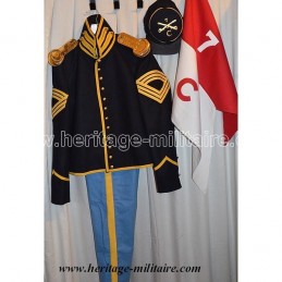 Set uniforme de cavalier "Shell Jacket Cavalery 1854 - 1871" Union.