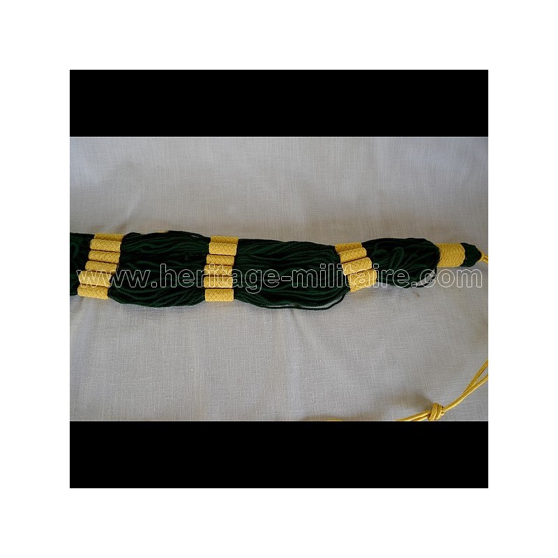 Ceinture écossaise Militaire IPL - Officier's Guards, Or Et Cramoisi, Homme, Taille Unique