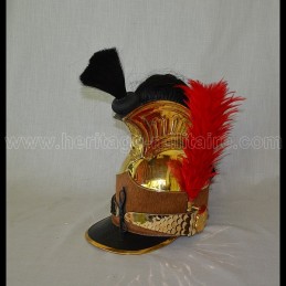Casque Français Dragon troupe mod 2 1805 N1er
