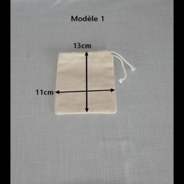 Canvas bags with rope 4 sizes 