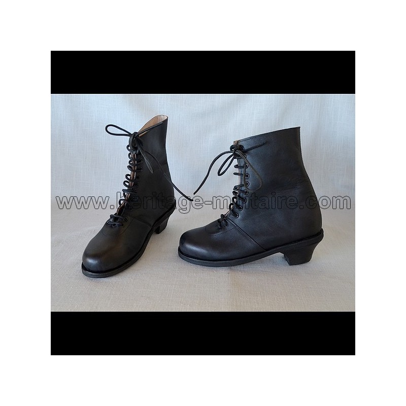 Lady bottines XIXe century