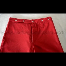 Red "Garance" pants Infantry French mod 1845 Napoleon III