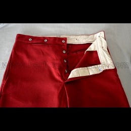 Pantalon rouge garance Infanterie française mod1845 Napoleon III