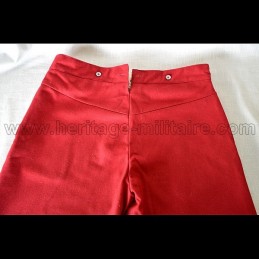 Red "Garance" pants Infantry French mod 1845 Napoleon III