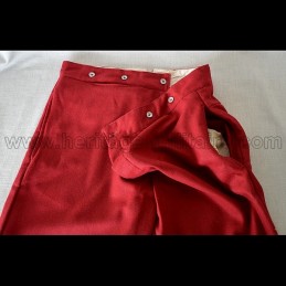 Pantalon rouge garance Infanterie française mod1845 Napoleon III