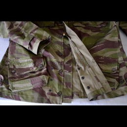 Veste de parachutiste Français mod 1947 1952 Guerre d'Indochine