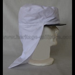 Cap cover white cotton