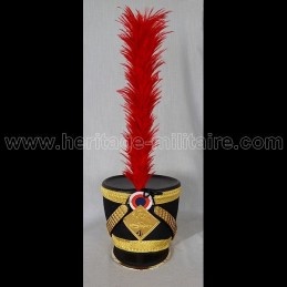 Shako Officier 4ème Hussard N1er