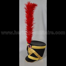 Shako Officier 4ème Hussard N1er