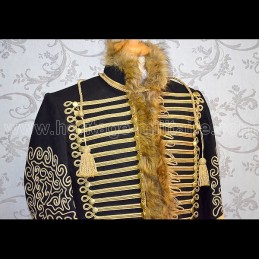 Pelisse officier Hussard Britannique guerre de Crimée 