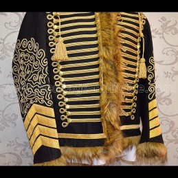 Pelisse officier Hussard Britannique guerre de Crimée 