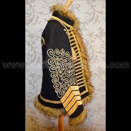 Pelisse officier Hussard Britannique guerre de Crimée 