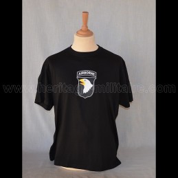 T-Shirt "101 St Airbone BLACK" USA WWII