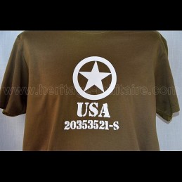 T-Shirt "Allied Star" USA WWII